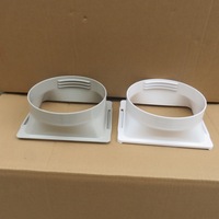 Accessoire pour climatiseur mobile, conduit d'évacuation, connecteur à embout plat, adaptateur de sortie carré de 15 cm de diamètre, Zhejiang