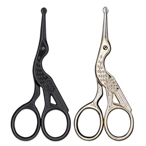 Recortador de vello nasal de acero inoxidable, herramienta de belleza portátil con forma de grúa para un aseo preciso - Product Image 4