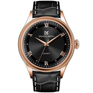 Nouvelle montre de style business haut de gamme pour hommes, bracelet en cuir imperméable, design de marque personnalisé - Product Image 5