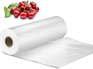 Food Grade BOPP Plastic <b>Bag</b> Roll Heat <b>Seal</b> White Opp <b>Bag</b> For Food Storage - Product Image 1