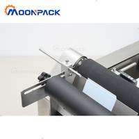 Moonpack MT-50S applicateur de collage de table semi-automatique machine à étiqueter les bouteilles rondes de parfum pour bocaux en verre et en plastique