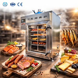 Machine à fumer la viande, idéale pour fumer la viande, le poulet, le saumon et les fruits de mer dans les cuisines commerciales et les usines de transformation alimentaire - Product Image 1