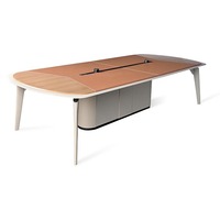 Tables de réunion pour la qualité assurée, mobilier de bureau moderne populaire, table de conférence, bureau de réunion modulaire personnalisé