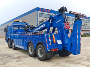Camion de dépannage intégré SHACMAN F3000 44t GVW avec grue de remorquage pour véhicules accidentés lourds et secours routier - Product Image 5