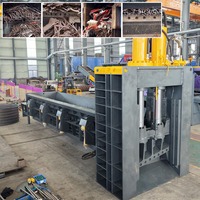 Hydraulische Automatische H-Träger-Stahlschrott-Schiffsbauplatten-Gantry-Schere zum Schneiden von Metallschrott