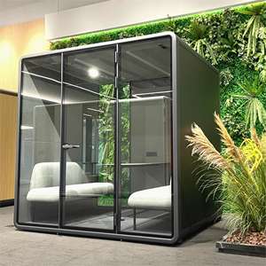 <span class=keywords><strong>Cabine</strong></span> de silence portable <span class=keywords><strong>facile</strong></span> à assembler avec espace d'intimité et <span class=keywords><strong>cabine</strong></span> de réunion - Product Image 1
