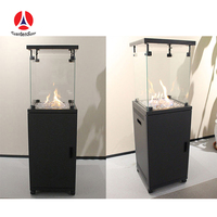 Table de foyer au propane et au butane GARDENSUN sans fumée pour l'extérieur, le jardin, le camping, fourniture directe d'usine