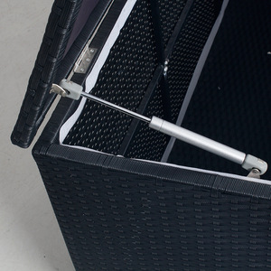 <span class=keywords><strong>Caja</strong></span> de Almacenamiento para Jardín de Alta Calidad y Duradera con Tapa, Gran Capacidad, Ratán PE - Product Image 2