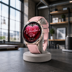 Reloj Inteligente HK38 AMOLED con Funciones de Llamadas, Frecuencia Cardíaca, Presión Arterial, NFC, Clima, Música, Salud Femenina, Fitcloudpro IOS - Product Image 6