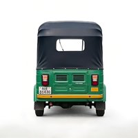 Navette scolaire sécurisée ZHENGMIN, véhicule électrique à trois roues à carrosserie ouverte, 4 places, 1000W, pour le transport des élèves