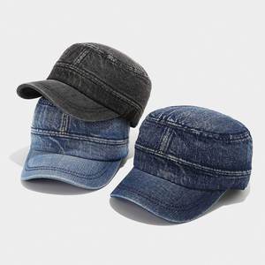 Gorra de Capitán Retro de Mezclilla Lavada, Simple, para Hombre y Mujer, Moda Urbana, Deportes al Aire Libre - Product Image 2