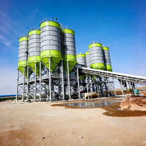 소스 팩토리 건식 및 습식 휴대용 전기 시멘트 콘크리트 생산 라인(기어박스 포함) 레디믹스 플랜트 - Product Image 3