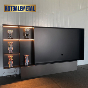 Niche murale en acier inoxydable Étagère encastrée moderne pour salle de bain, cuisine, salon Cubby de rangement étanche à la rouille EasyInstall - Product Image 3