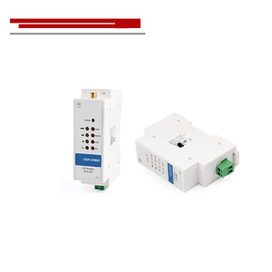 Nuevo enrutador industrial 4G de bajo costo, 2 modos, 5 modos, 12 frecuencias, red rápida, tipo de riel, puerto de red único - Product Image 1