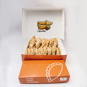 Tùy chỉnh kích thước dùng một lần empanada bao bì giấy lấy đi thực phẩm hộp giấy với logo riêng của bạn - Product Image 5