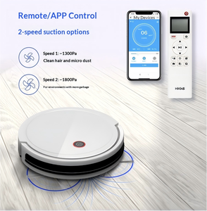 Smart All-in-One Robot Vacuum & <b>Mop</b> with App Control for Home and Car Use - Product Image 4