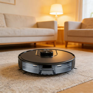 หุ่นยนต์ดูดฝุ่นกวาดพื้น OEM Geerlepol V2L-SH ระบบนำทาง LDS ควบคุมผ่านแอป Tuya พร้อมระบบทำแผนที่อัจฉริยะ ทำความสะอาดอัตโนมัติ และถูพื้น - Product Image 1