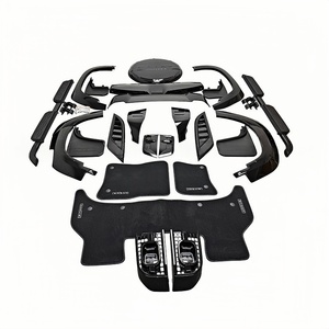 Kit carrosserie extérieur style urbain, spoiler de toit, marchepieds latéraux, cache-roue de secours pour Land Rover Defender 2020-2024 - Pièces de modification - Product Image 1