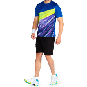 Round Neck Short Sleeve Sublimation Printed <b>100</b>% <b>Polyester</b> Quick Dry Men's T-<b>shirts</b> Latest Arrival High Quality Solid Color - Product Image 5
