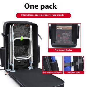 Mochila de Pesca Multifuncional Personalizada, Bolsa Impermeable para Cañas de Pescar de Oxford, Bolsa Reforzada, Mochila de Pesca para Exteriores - Product Image 3