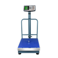Balance industrielle promotionnelle haute capacité avec écran LCD et plateforme en acier inoxydable