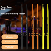 Farbenfrohe Performance-Drumsticks für Rock- und Jazz-Percussion-Instrumente - Musikzubehör