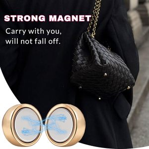 Magnetic <b>Purse</b> Feet For Handbags Multiuse Hijab Scarf Magnets Clips Magnetic Handbag Heels <b>Purse</b> Accessories Perfect Gifts For W - Product Image 2
