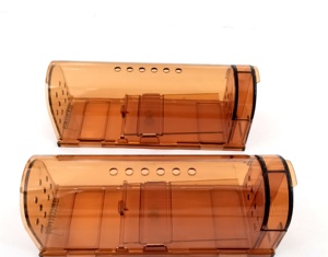 La caccia in plastica non uccidere i ratti vivi catturano in modo intelligente umano Tunnel gabbia per topi roditore trappole per stazioni Box per interni - Product Image 1
