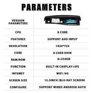 Radio para Auto con Android 12 para Mercedes BENZ Clase S W221 W216 CL 2005-2013, Actualización Multimedia, 256GB, GPS, Navegación, Carplay - Product Image 6