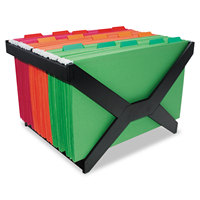 Stationary Office FC A4-pestañas de plástico y insertos en blanco, organizador de carpetas colgantes de colores personalizados