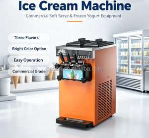 Macchina Professionale per Gelato Soft a 3 Gusti per Caffetterie e Negozi - Product Image 2