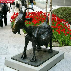 Escultura <span class=keywords><strong>de</strong></span> Arte Abstracto Bronce Pablo <span class=keywords><strong>Picasso</strong></span> Escultura <span class=keywords><strong>de</strong></span> cabra - Product Image 3