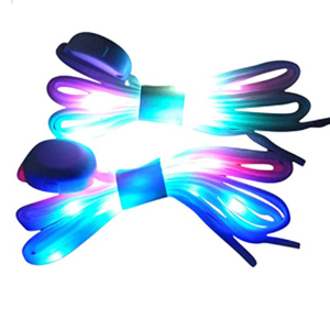 HA CONDOTTO LA Luce FINO <span class=keywords><strong>Lacci</strong></span> <span class=keywords><strong>Lacci</strong></span> Delle <span class=keywords><strong>Scarpe</strong></span> 3 Modalità di 7 Colori Sport All'aria Aperta LED <span class=keywords><strong>Lacci</strong></span> Delle <span class=keywords><strong>Scarpe</strong></span> Multicolor - Product Image 1