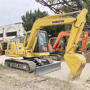 Ikinci el kullanılan 6 ton <span class=keywords><strong>mini</strong></span> komatsu <span class=keywords><strong>pc</strong></span> 60 pc60 pc6-7 paletli ekskavatör kazıcı satılık