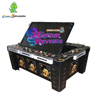 Máquina de Juego de Disparos de Peces Cooldragon CD-007-121 Monster Revenge para 8 Jugadores con Soporte en Inglés, Enchufe Estadounidense de 110V/220V, Personalizable - Product Image 1