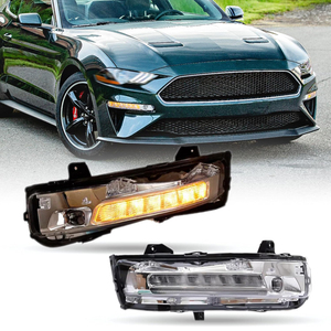 <span class=keywords><strong>Precio</strong></span> de fábrica COCHE LED DRL para Ford Mustang 2018 2019 2020 2021 <span class=keywords><strong>2022</strong></span> 2023 Luz de circulación diurna Luz antiniebla Señal de giro Luz diurna - Product Image 1
