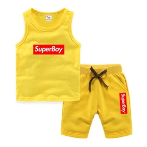 Ropa de Verano para Niños, Camiseta sin Mangas para Niños y Niñas, Multicolor Sólido, Ropa Casual Unisex para Niños de 2 Años en Adelante - Product Image 5
