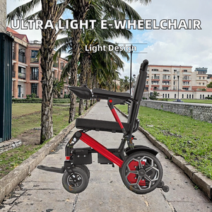 2025 precio más bajo gran oferta silla de ruedas eléctrica Plegable ligera Médica para Ancianos batería de litio de Control remoto - Product Image 2