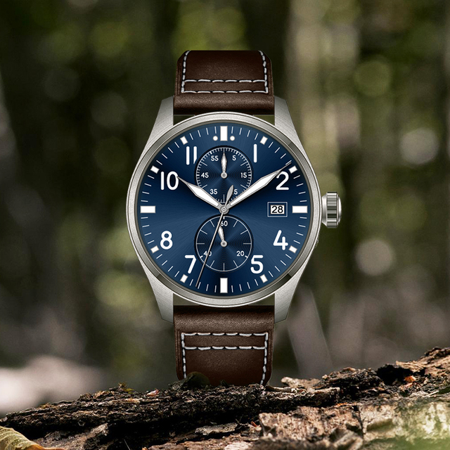 Men's Watch Multi-function Sports Luminous Small Three Hands Waterproof Automatic Wristwatches Custom Watch for Men