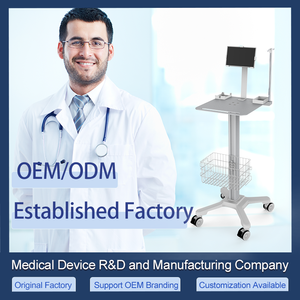 Support roulant ABS de style industriel équipement moderne <span class=keywords><strong>pour</strong></span> patients soignants <span class=keywords><strong>pour</strong></span> appareils médicaux chariot à ultrasons ECG hôpital dentaire - Product Image 2