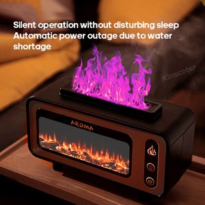 200ml flamme cheminée diffuseur humidificateur ultrasons Usb feu huile essentielle diffuseur d'arôme pour bureau à domicile - Product Image 3