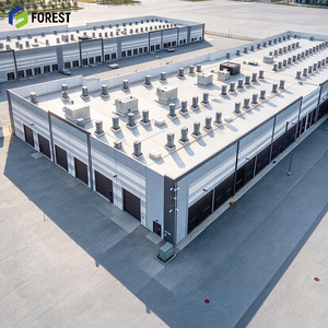 Estructura de Acero para Centro de Datos de Gran Escala con Tecnología IA, Viga H, Certificación AISC, Estándar Estadounidense, 100x200, Estructura para Salas de Servidores, Depósitos y Centros de Datos - Product Image 1