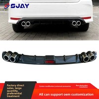 Fournisseur direct d'usine, en stock : Garniture de pare-chocs arrière de voiture (Style A), accessoire automobile universel fabriqué en Chine, stock abondant, expédition rapide.