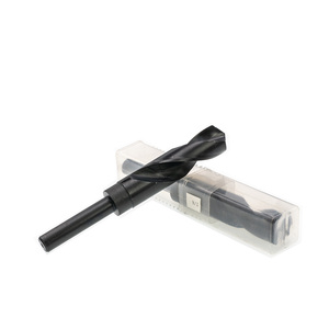 APEX 2026 Fully ground HSS4241 4341 black oxide Reduced Shank Twist <b>Drill</b> Bit set for wood plastic - Product Image 2