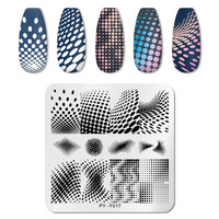 Plaque à ongles en acier inoxydable avec motif de fleur papillon, modèle de transfert, pochoir d'impression, Image, outil