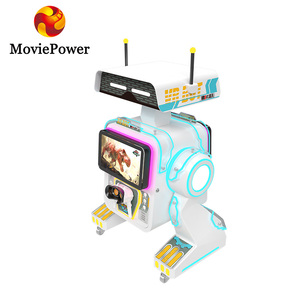 Nouvelle Arrivée Simulateur de Réalité Virtuelle 9D VR Robot Jeu de Tir Vidéo Machine de Jeu d'Arcade pour Parc d'Attractions Machine 9D VR - Product Image 4