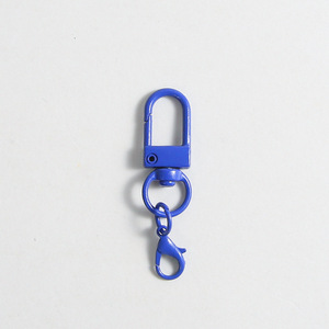 Wholesale Colorful Metal Swivel Trigger Lobster Clasp Keychain Spring Gate <b>Hook</b> Clip DIY Sewing Accessories Key Chains Snap <b>Hook</b> - Product Image 6