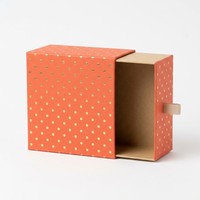 Boîte cadeau magnétique compacte avec laminage mat, éponge, impression couleur, emballage gain de place pour bougies et articles cosmétiques, écologique