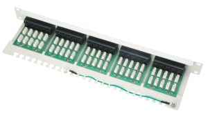 แผงแพทช์ปริมาณสูง Cat3พอร์ต50ชิ้นพร้อมแจ็คตัวเชื่อม RJ11 IDC 110 - Product Image 5