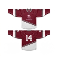 Jersey de Hockey Personalizado Pro +Neck con Bordado Tackle Twill
